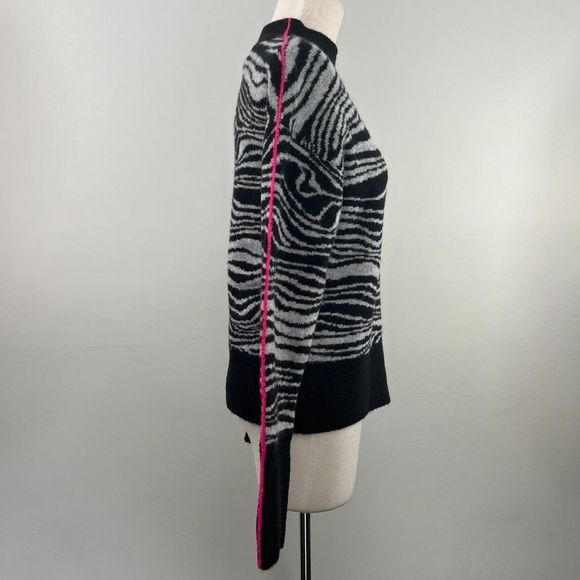 NWT HALOGEN Zebra Print Soft Turtle Neck Sweater (XS) - Picture 3 of 7